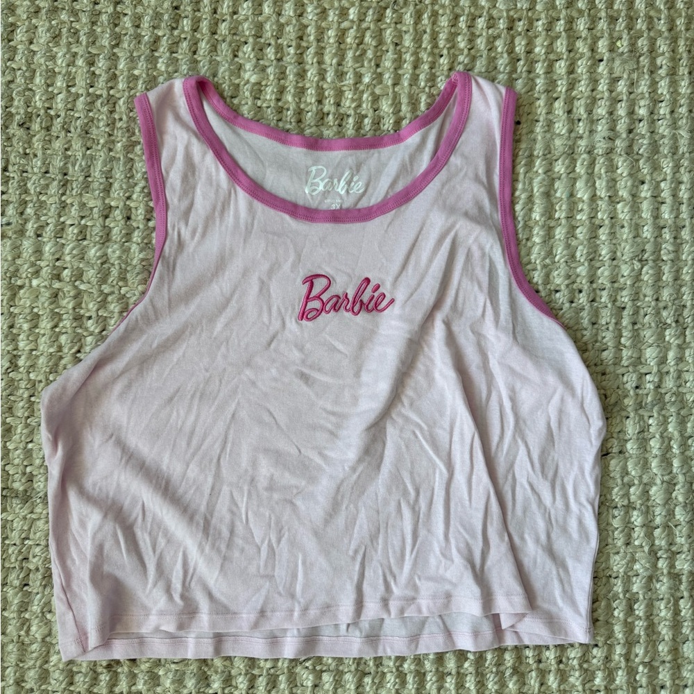 Barbie Light Pink Sleeveless Top